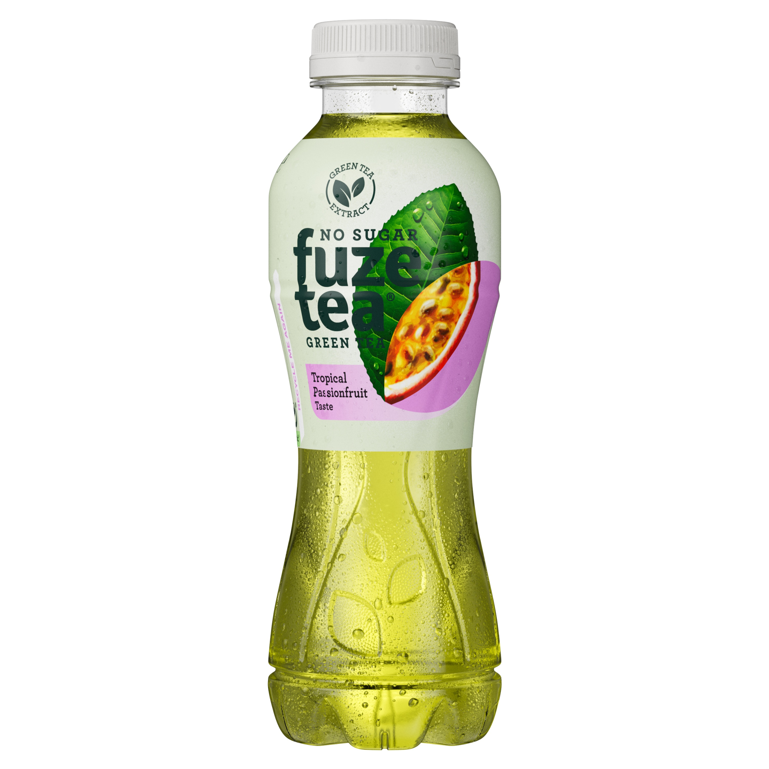 Bouteille FuzeTea thé vert, tropical fruit de la passion