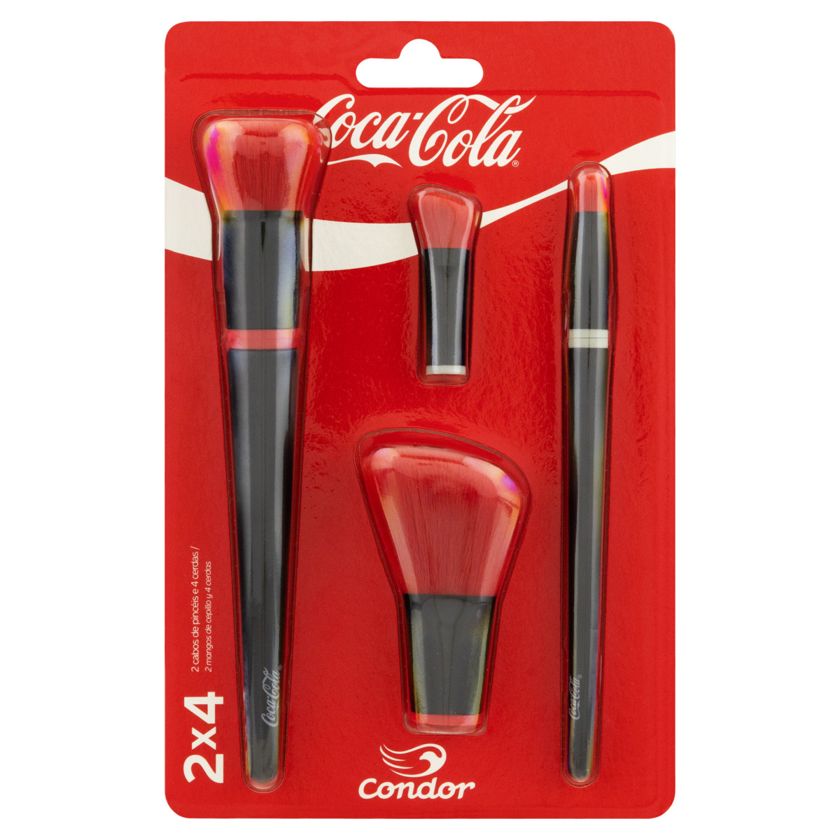 Jogo de Copos Contour Coca‑Cola 470ml com 4 peças