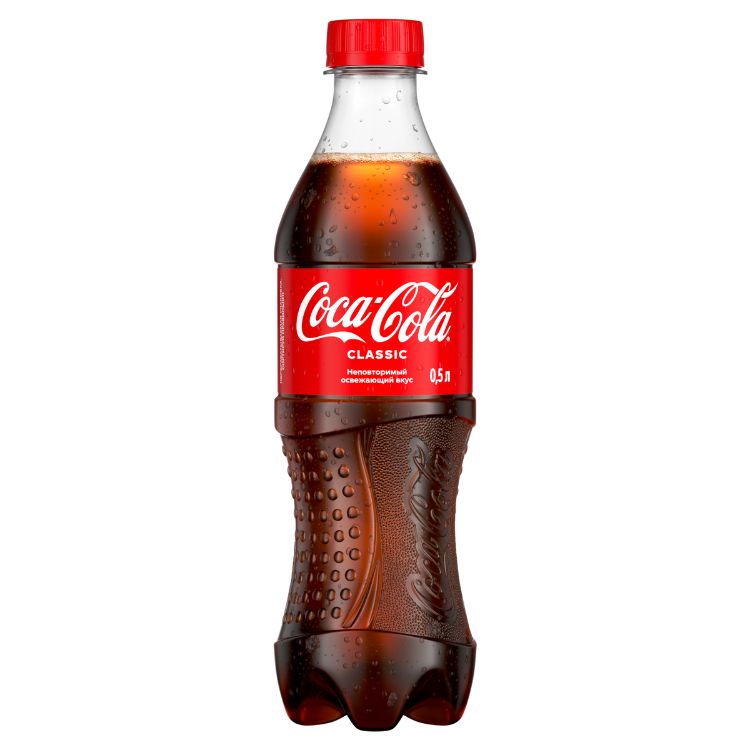 Бутылка Coca-Cola с оригинальным вкусом