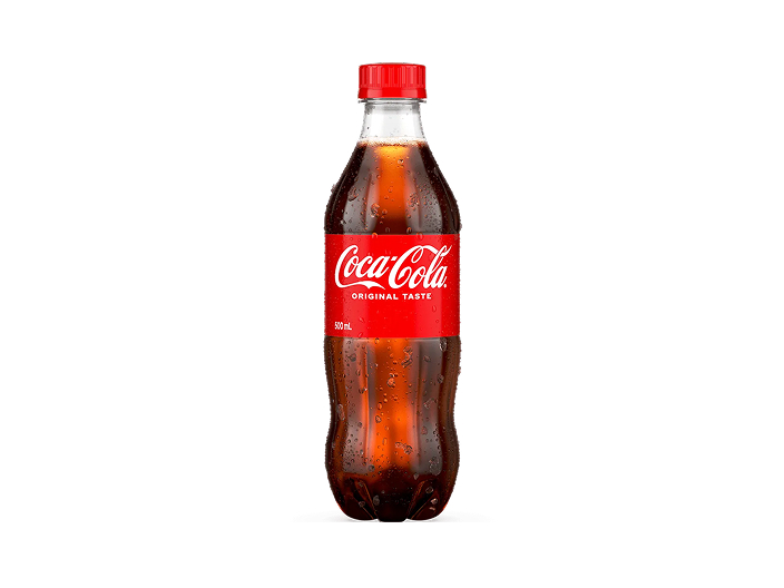 a bottle of Coca-Cola