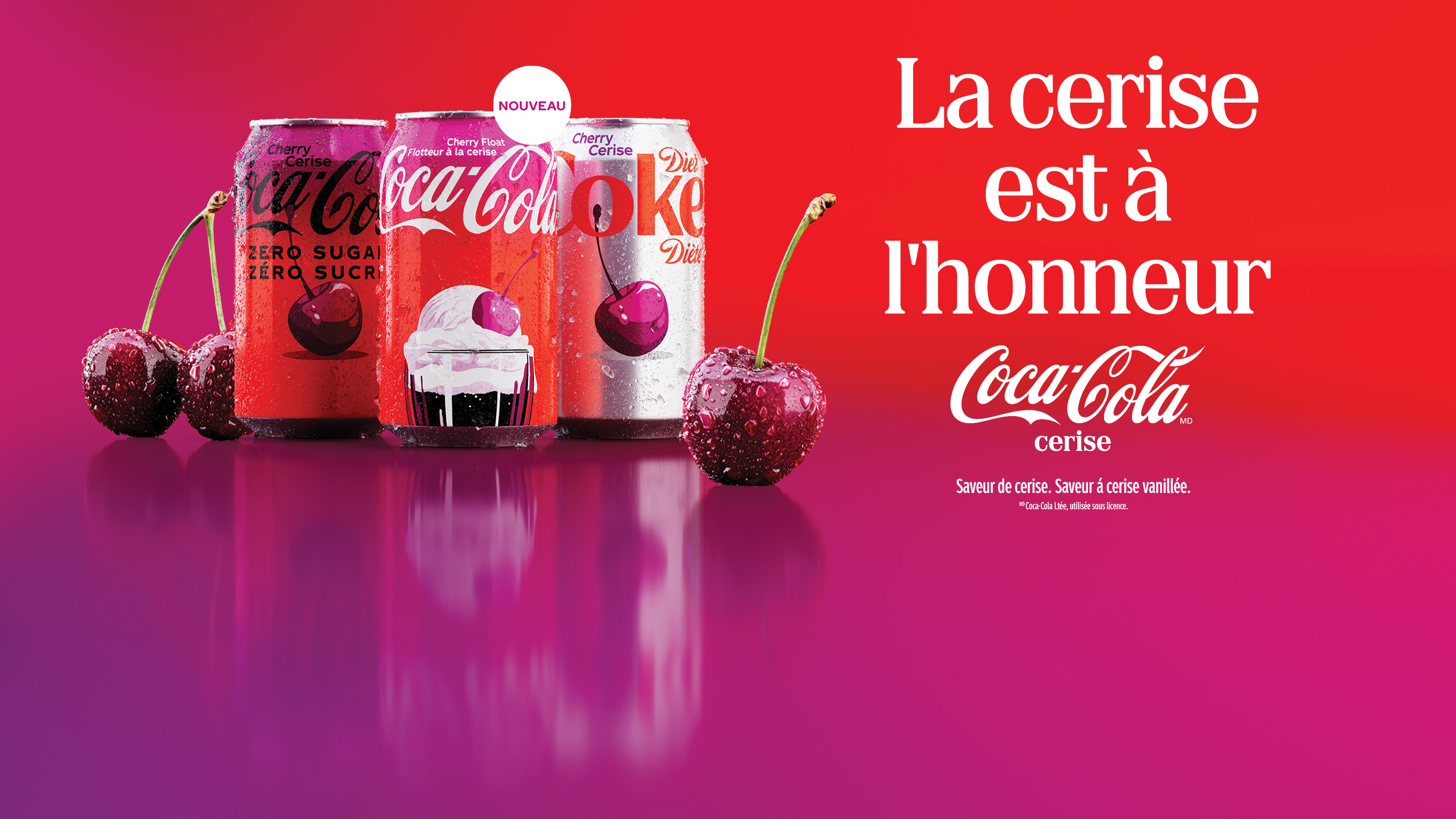 la cerise est à l'honneur