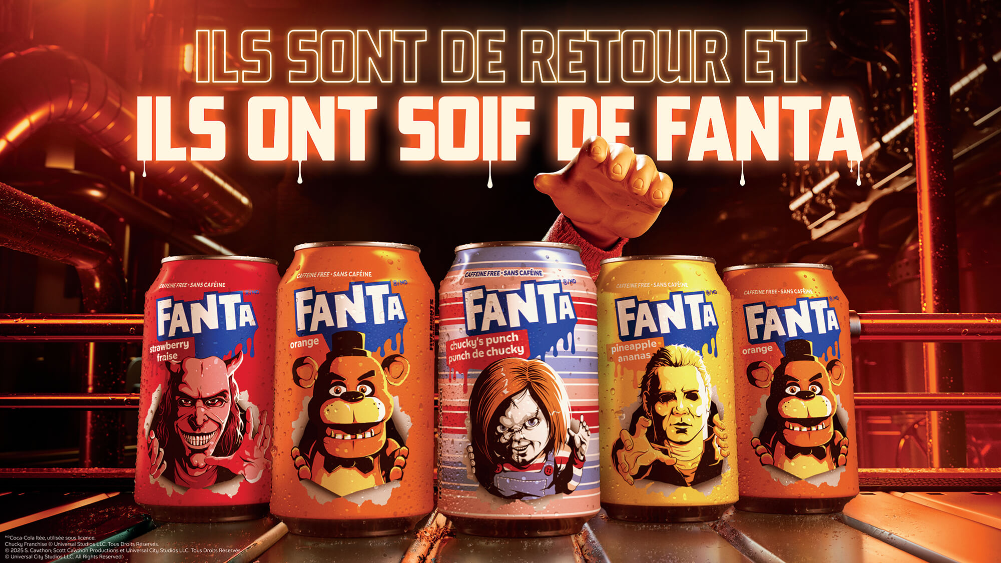 Ils sont de retour et ils ont soif de Fanta
