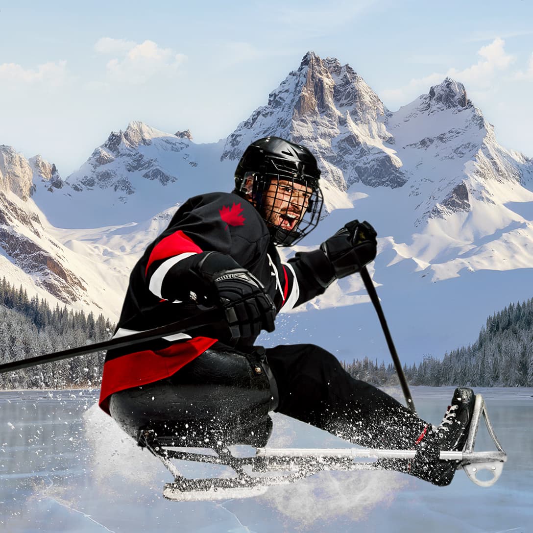 Tyler McGregor, Paralympien, ​ Para hockey sur luge​ 