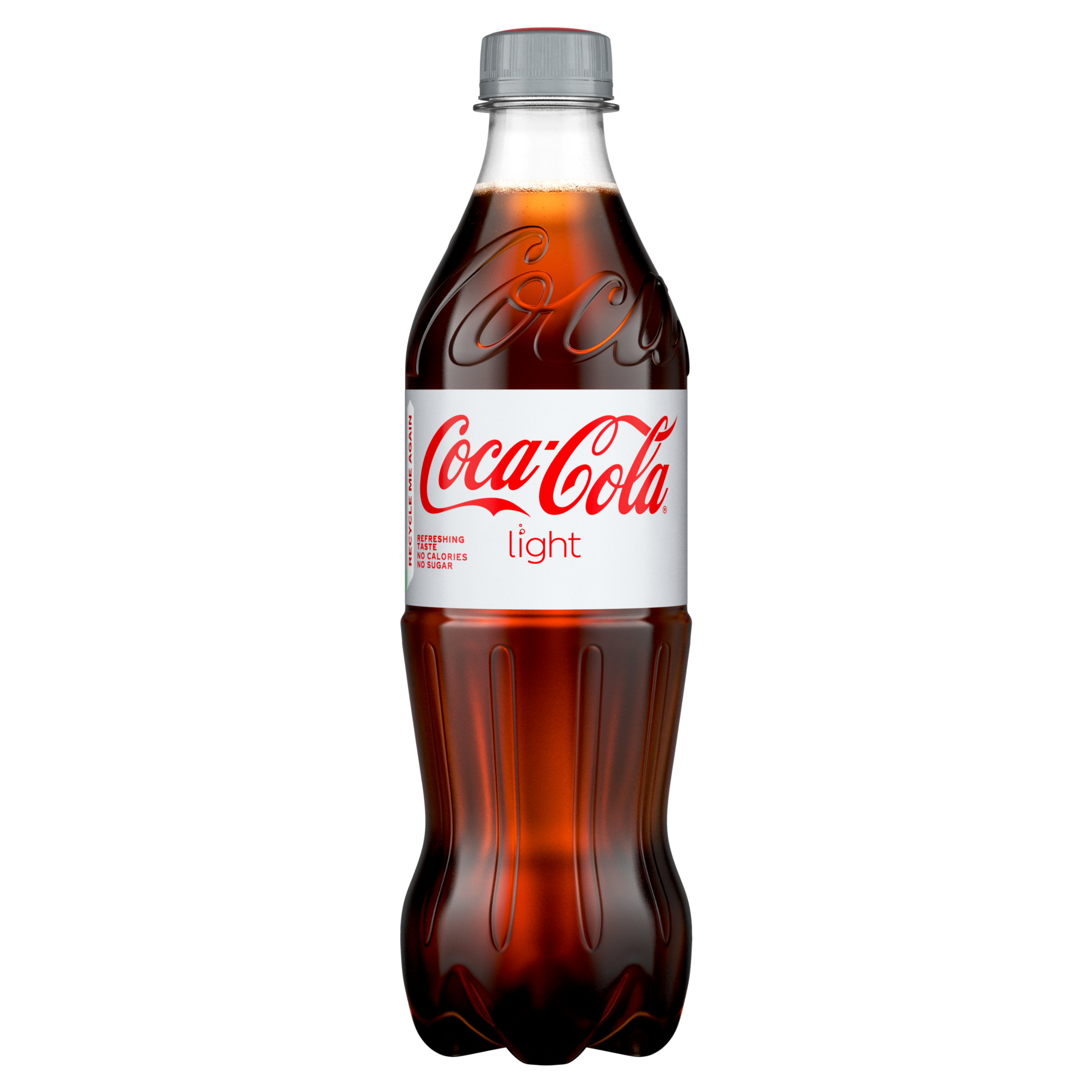 Eine 450 ml Coca-Cola Light PET-Flasche