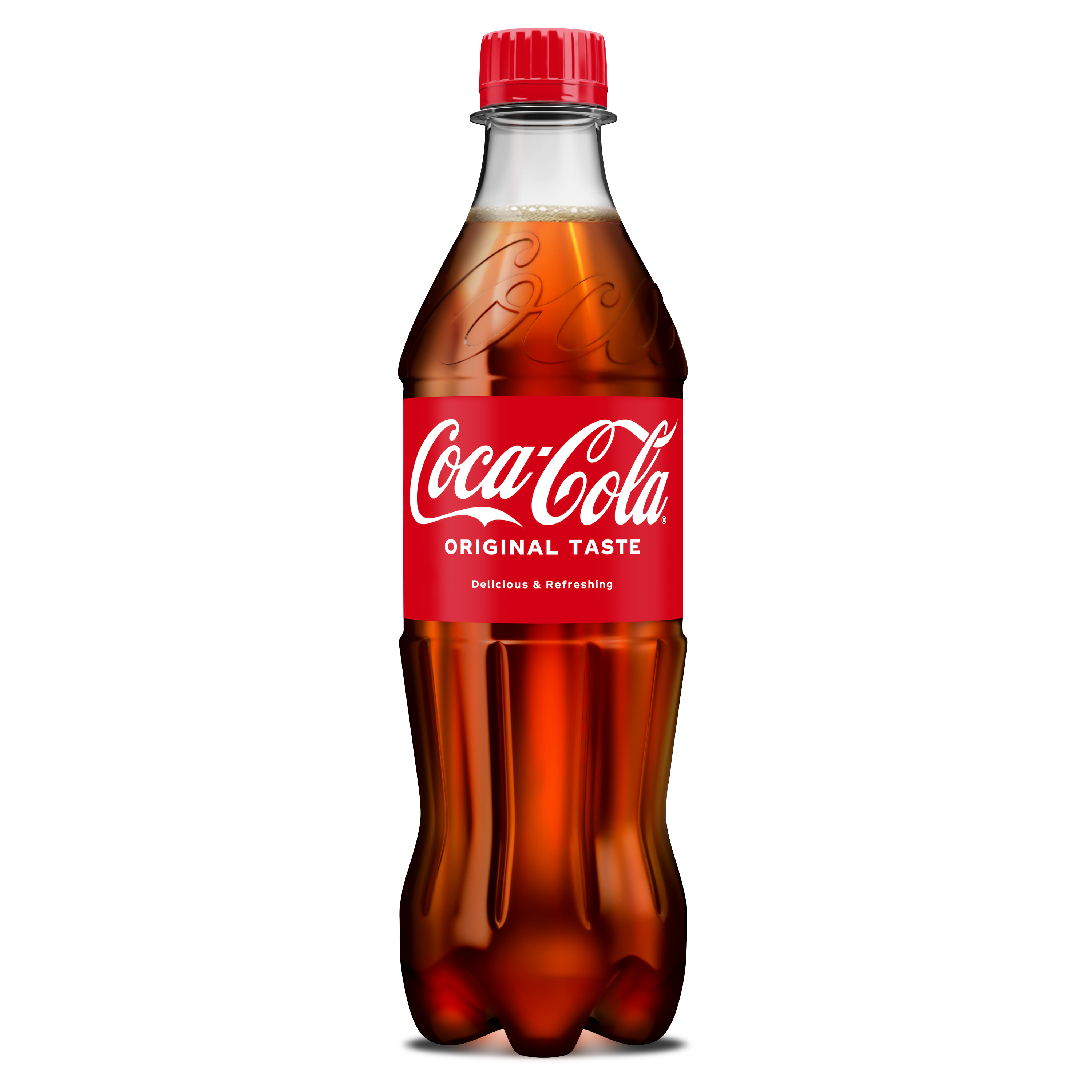 Eine 450 ml Coca-Cola PET-Flasche