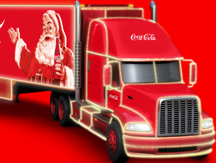 Coca-Cola Red Chrismas Truck