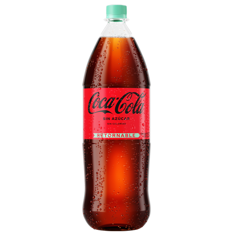 Botella de Coca-Cola Sin Azucar 600ml