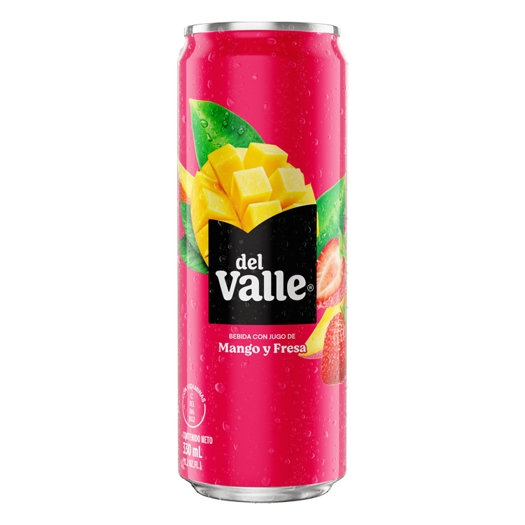 Del Valle Mango Fresa lata 300ml