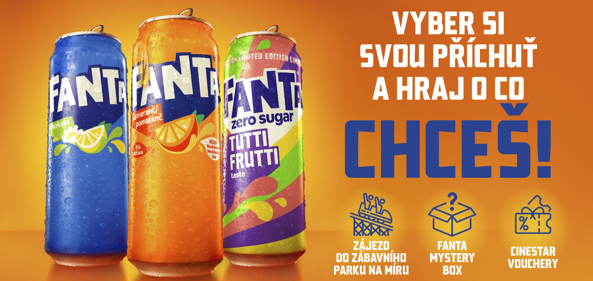 Fanta plechovky