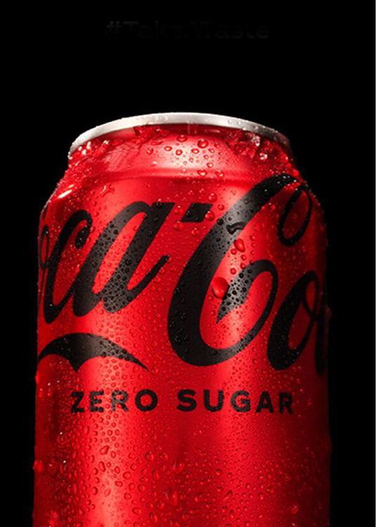 A can of Coke Zero