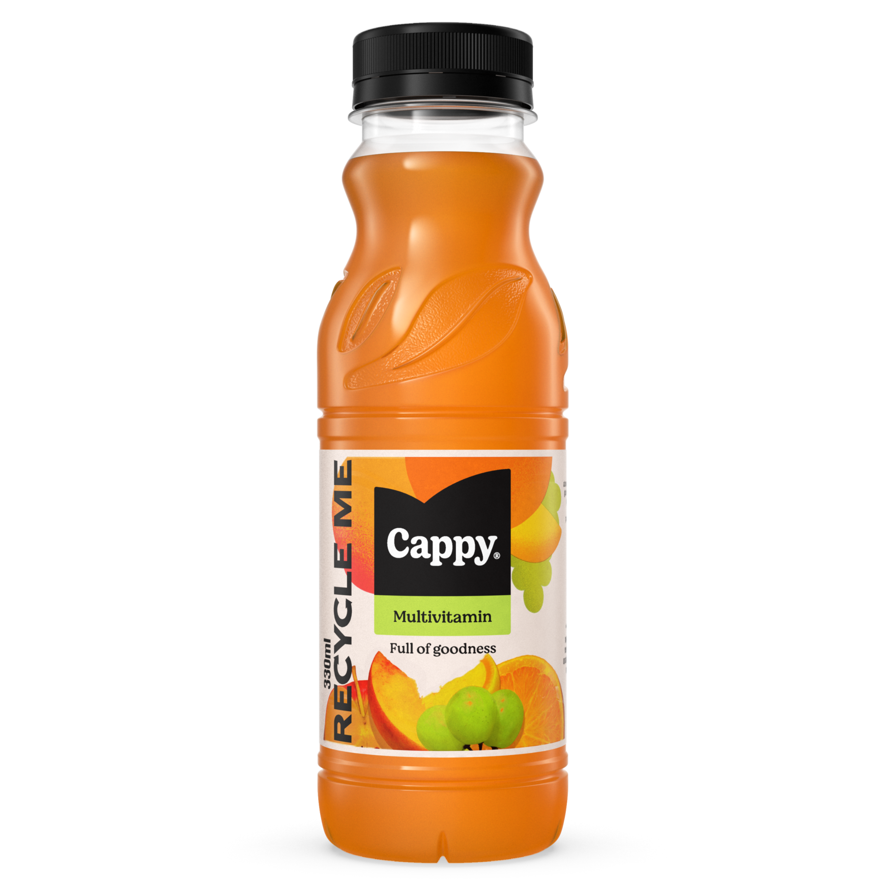 Cappy Multivitamin, multivitamiini mahl, pudel 250ml