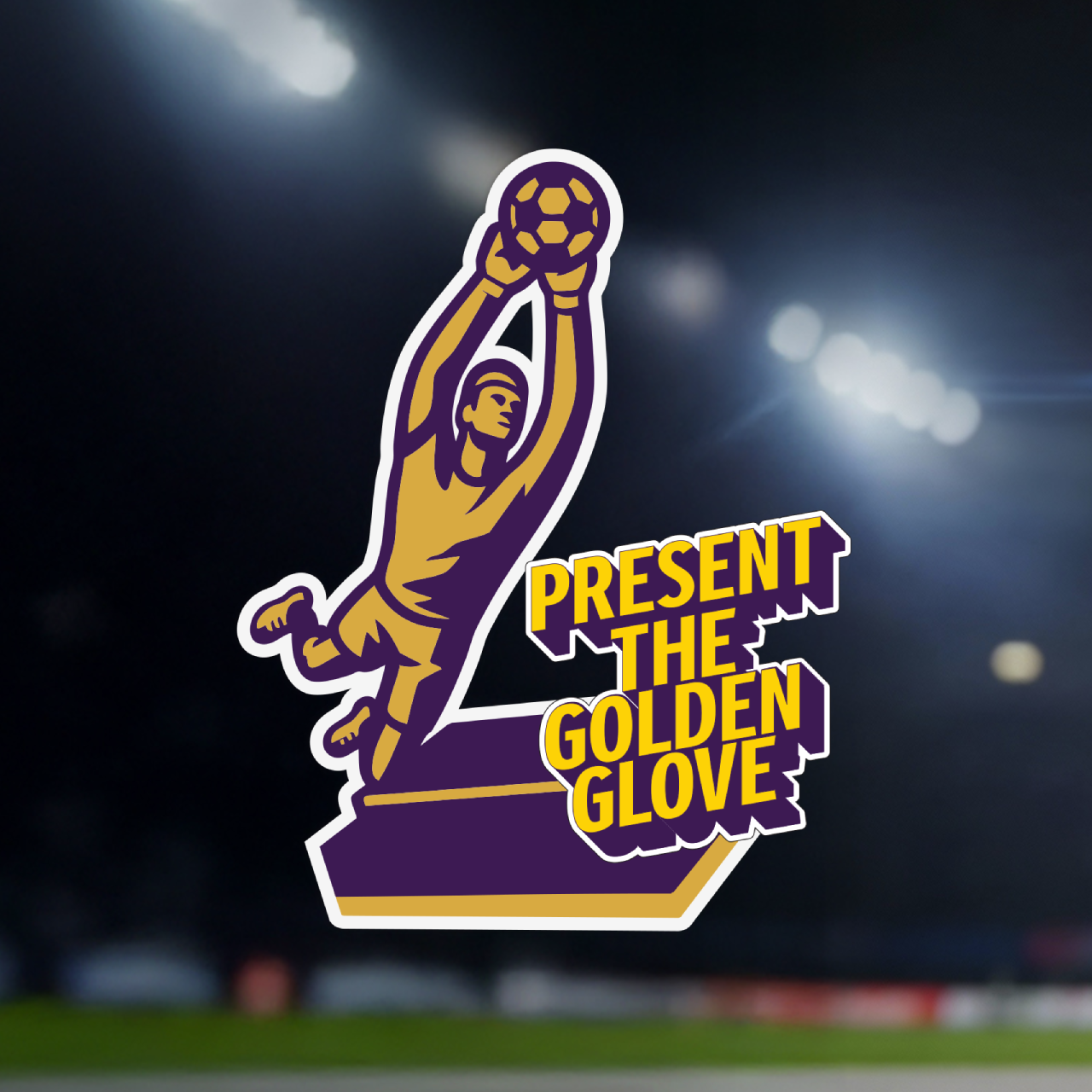 Chance to present the Golden Glove