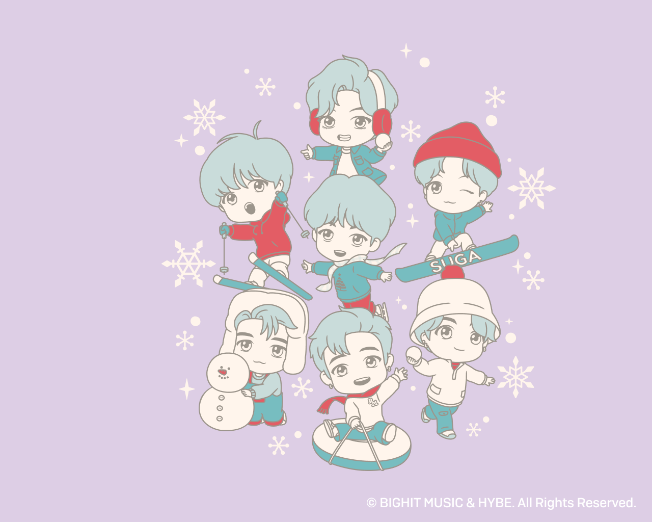 TinyTAN イラスト