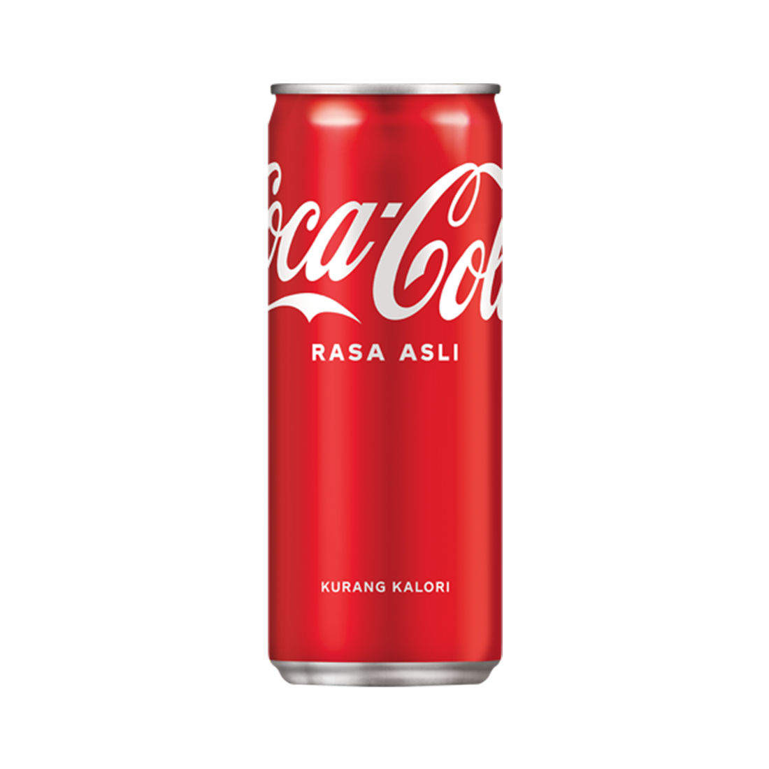 cocal cola rasa asli kurang kalori tin