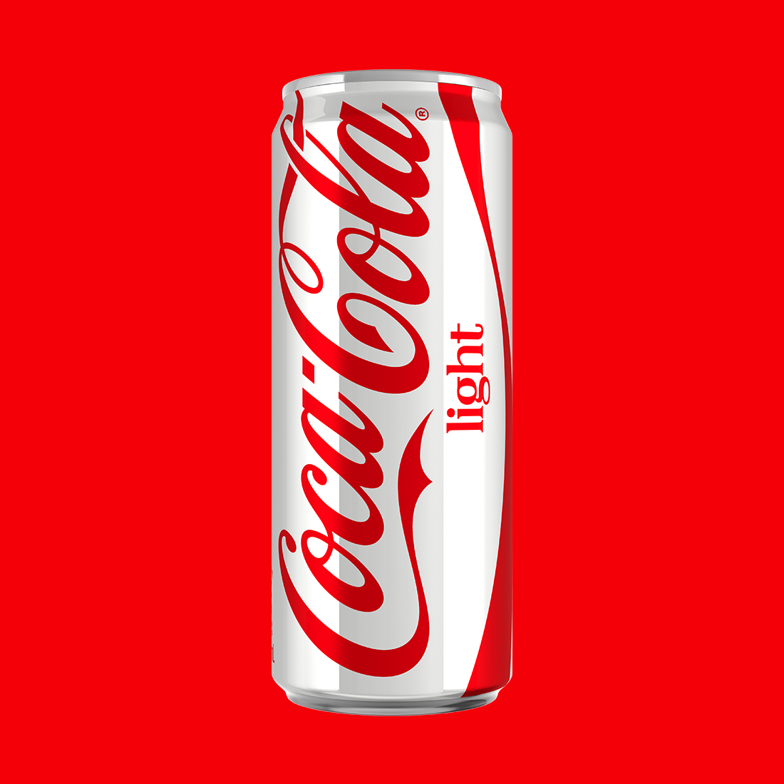 coca cola light tin