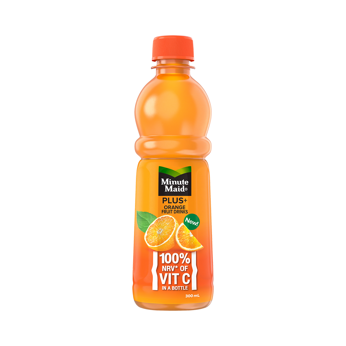 minute maid plus orange botol