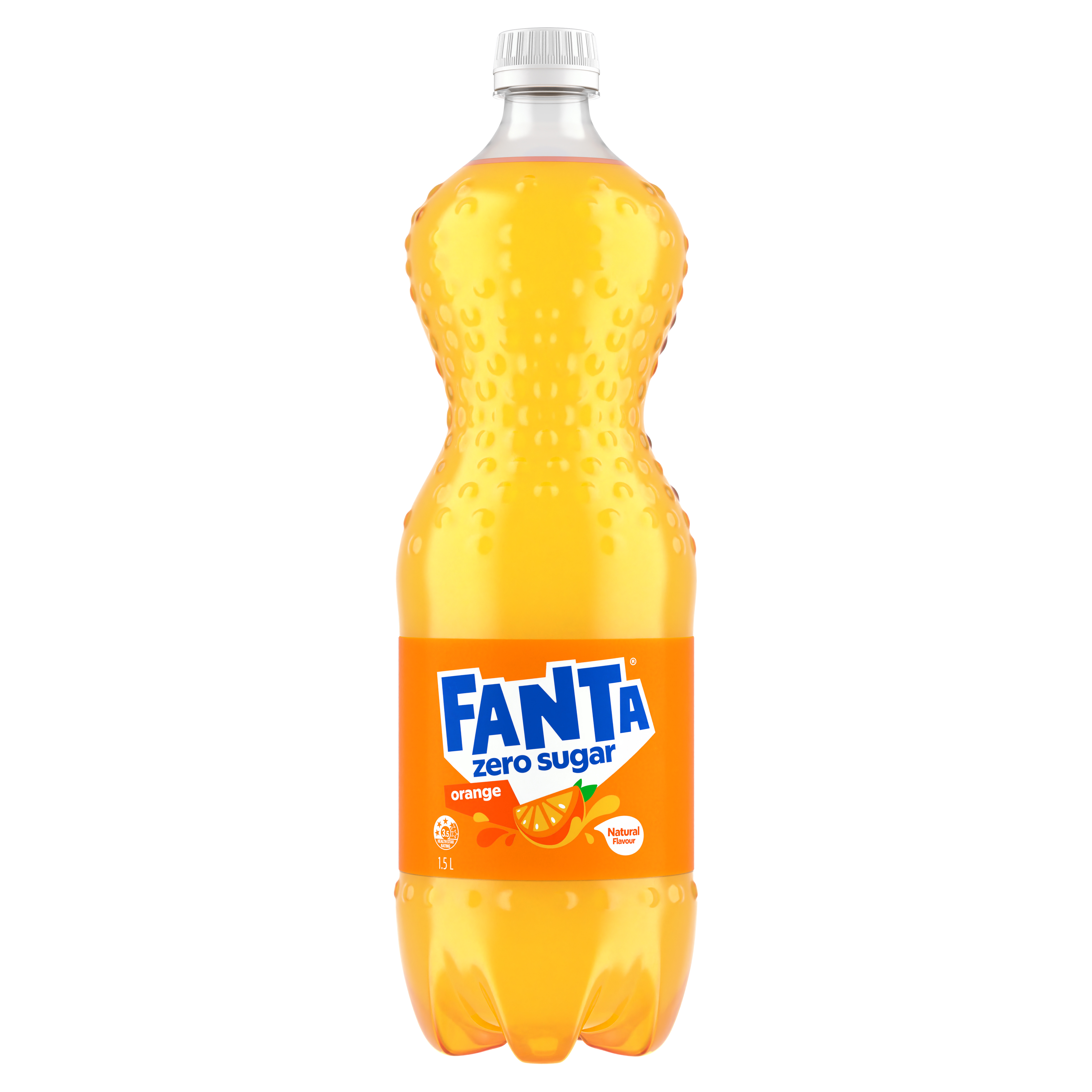 Fanta No Sugar Orange bottle