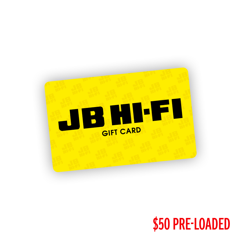 JB Hi-Fi $50 e-GIFT CARD 