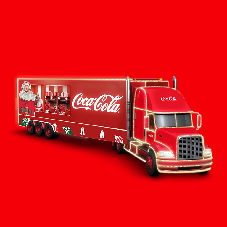 Coca-Cola Red Chrismas Truck