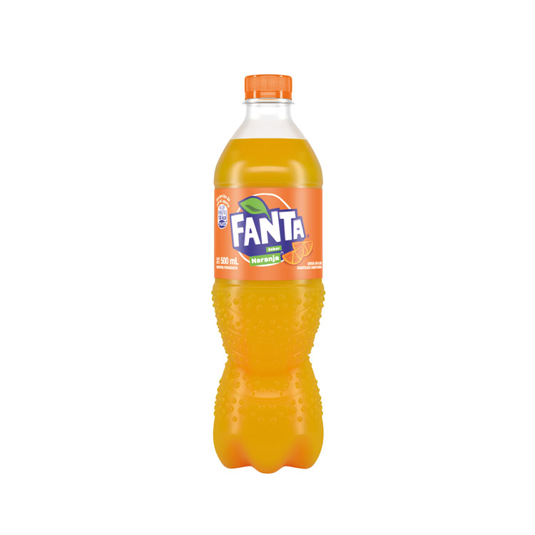 Botella de Fanta Regular sabor Naranja