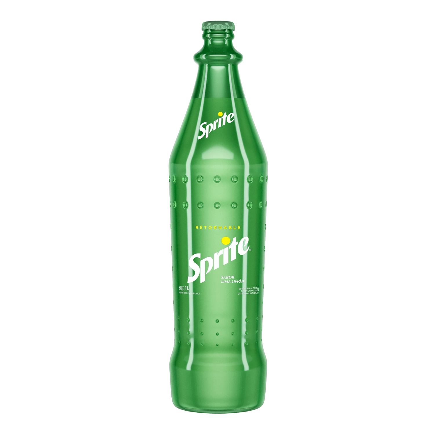 Botella de Sprite Regular 1L Retornable