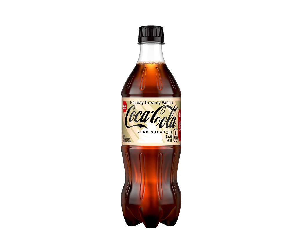 Coca-Cola® Holiday Creamy Vanilla Zero Sugar