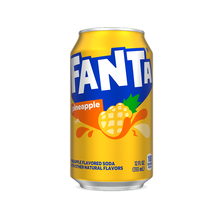 Fanta Pineapple can