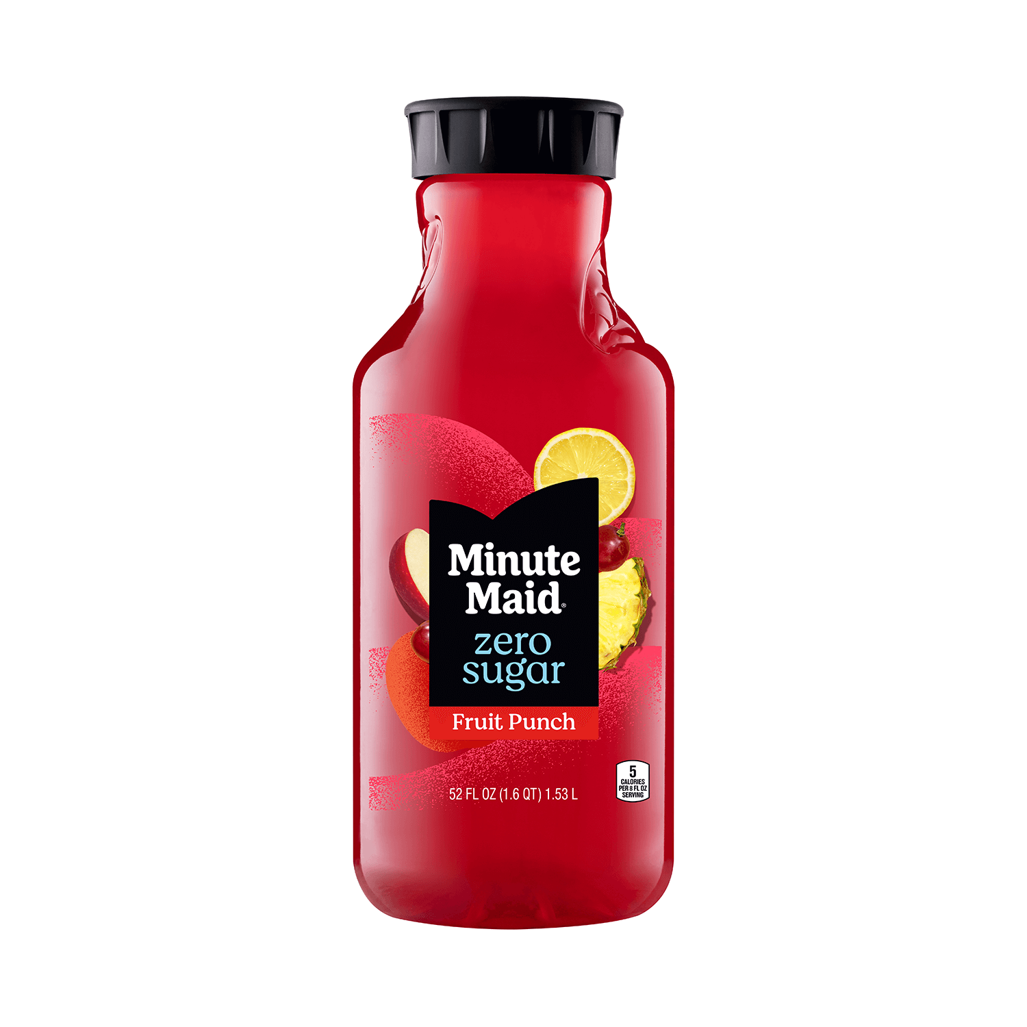 Minute Maid Zero Sugar Fruit Punch bottle