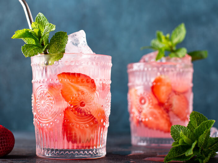 Simply Strawberry Guava Mojito