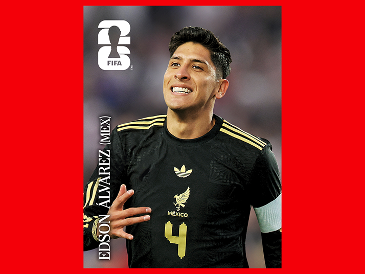Panini FIFA sticker of Edson Álvarez 