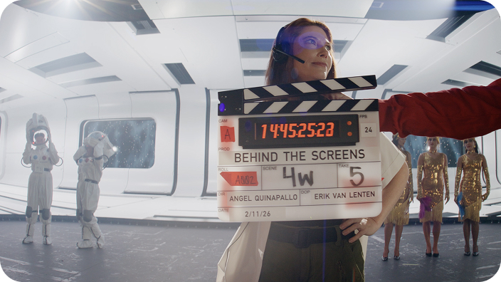 Behind the screens bts