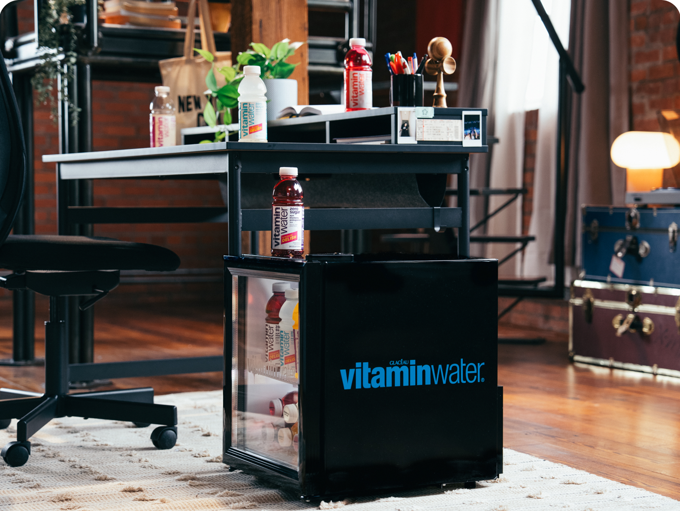 You Could Win a Mini Fridge Full of vitaminwater! thumbnail