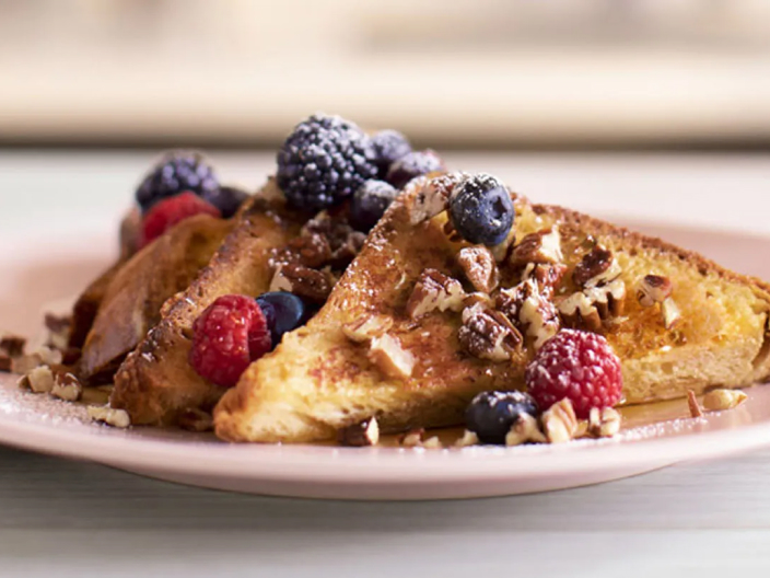 french toast with fruit