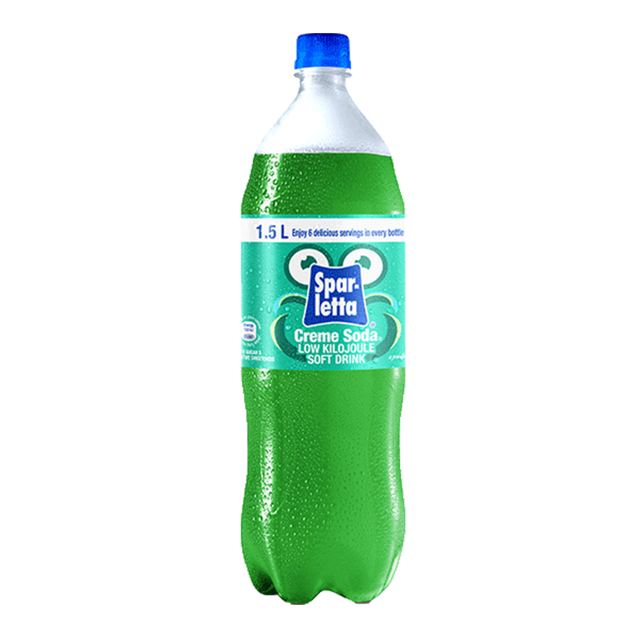 Sparletta Crème Soda 1.5 L bottle